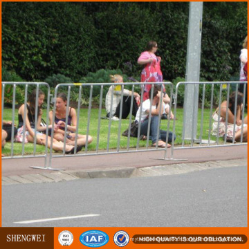 Barrière de contrôle des foules de construction en métal de concert de sécurité bon marché temporaire